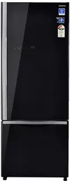 Hitachi Bottom Freezer Refrigerator 466 Litres 2 Star Inverter R-B500PND6 (GBK) V2.0 Glass Black | Touch Screen Controller, Nano Titanium Filter, Selected Mode Compartment
