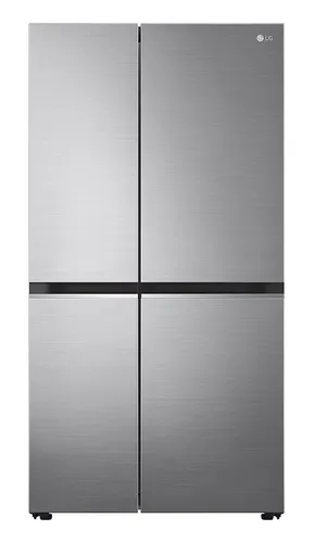 LG Side By Side Refrigerator 674 Litres Inverter GC-L257SL4L Shiny Steel | ThinQ™ Door Cooling Inverter Linear Compressor, Hygiene Fresh+ Water And Ice