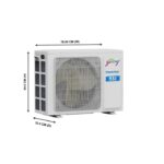 Godrej 1.5 Ton 3 Star Inverter Split AC (AC 1.5T SIC 18TTC3-WWA White)